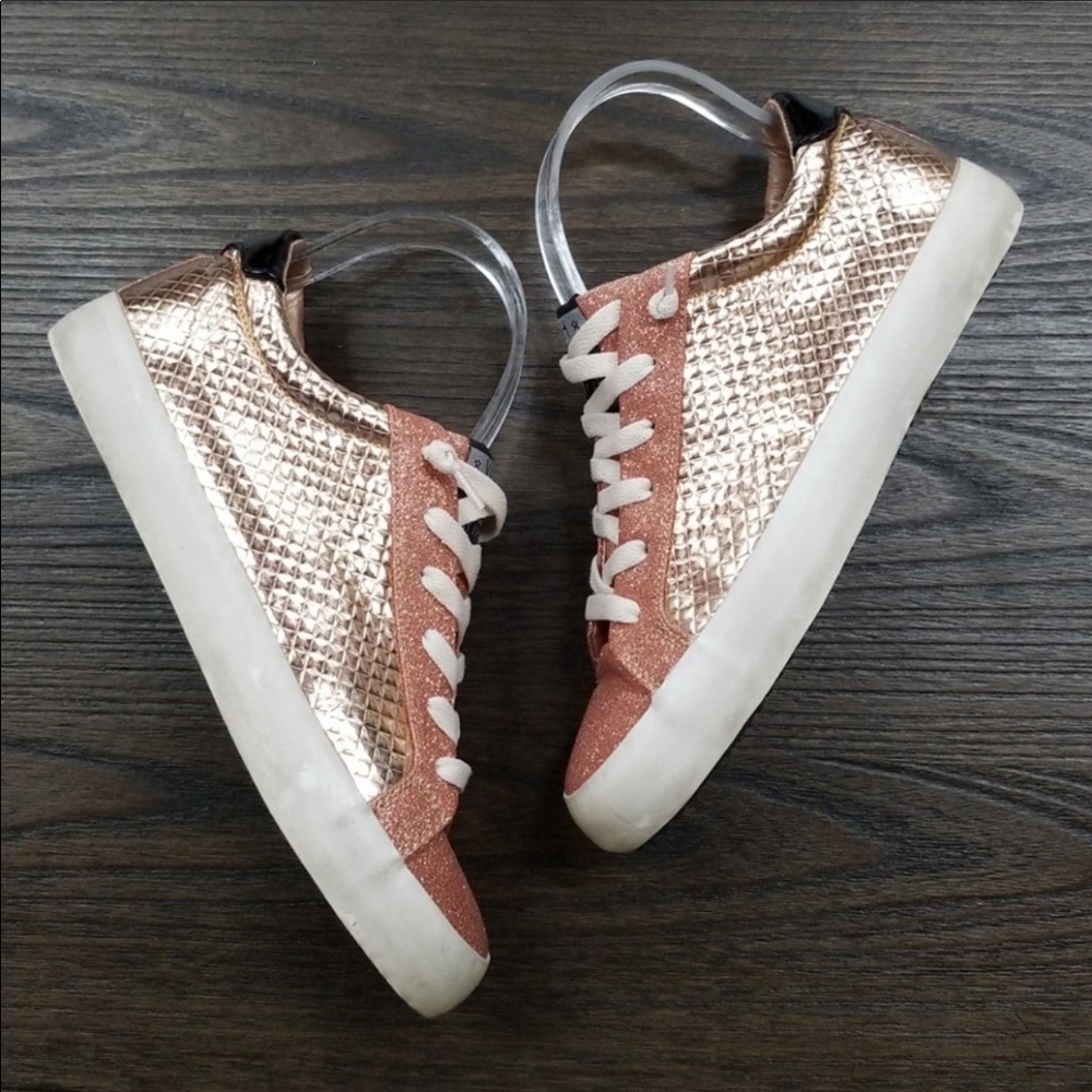 Vintage Havana Elsa glitter metallic sneakers 8